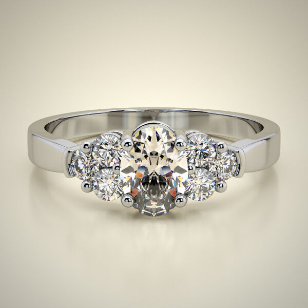 Solitaire ring ENG056